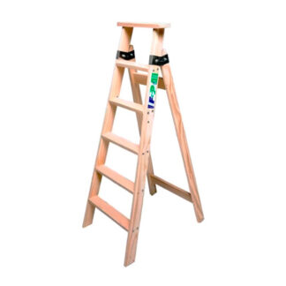 Escalera Madera 4 Escalones Familiar 0.96 Mts Fgp Cod- 40021
